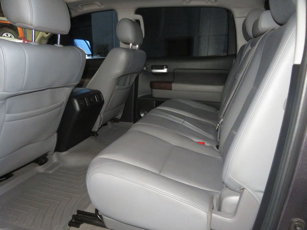 2011 Toyota Tundra CREWMAX 4X4 LIMITED LEATHER MOONROOF LOW MILES LIFTED CREWMAX  - 23027720 - 24