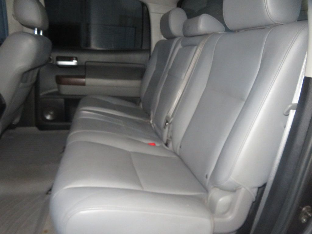 2011 Toyota Tundra CREWMAX 4X4 LIMITED LEATHER MOONROOF LOW MILES LIFTED CREWMAX  - 23027720 - 26
