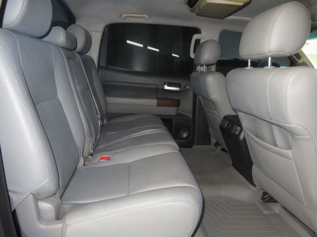 2011 Toyota Tundra CREWMAX 4X4 LIMITED LEATHER MOONROOF LOW MILES LIFTED CREWMAX  - 23027720 - 28