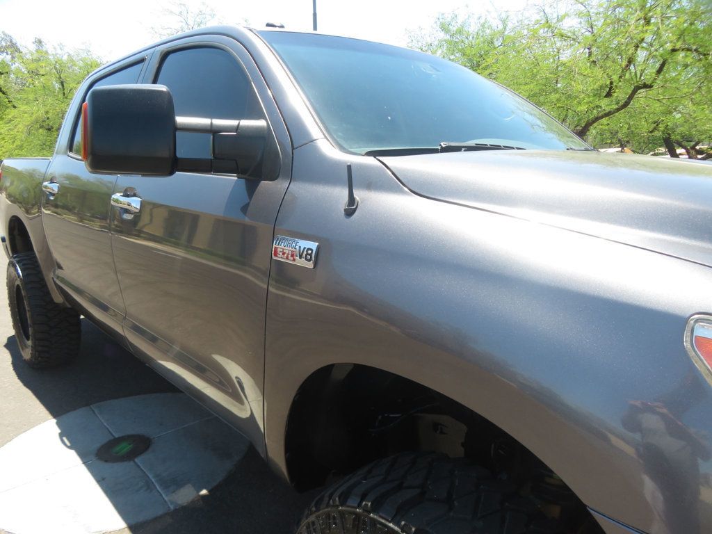 2011 Toyota Tundra CREWMAX 4X4 LIMITED LEATHER MOONROOF LOW MILES LIFTED CREWMAX  - 23027720 - 8