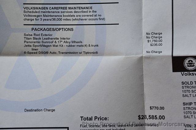 2011 Volkswagen Jetta SportWagen 4dr DSG TDI - 22836252 - 51