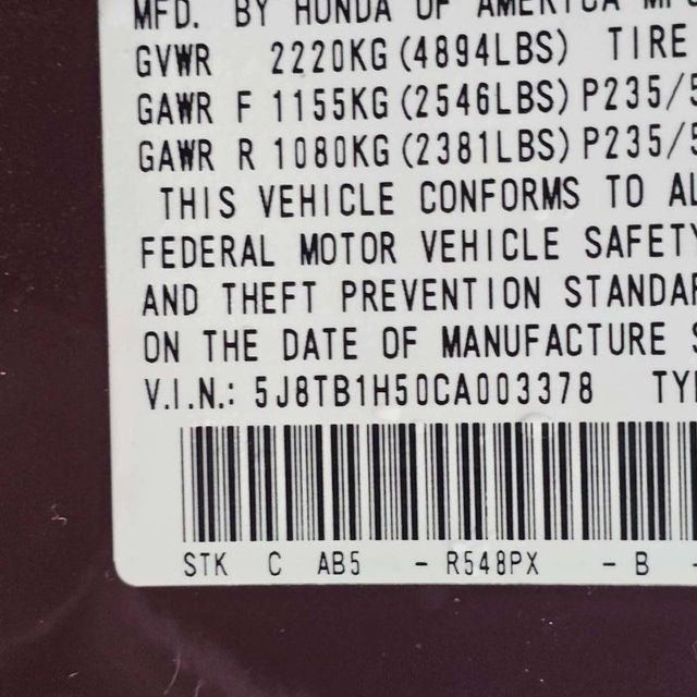 2012 Acura RDX AWD 4dr Tech Pkg - 22963280 - 10