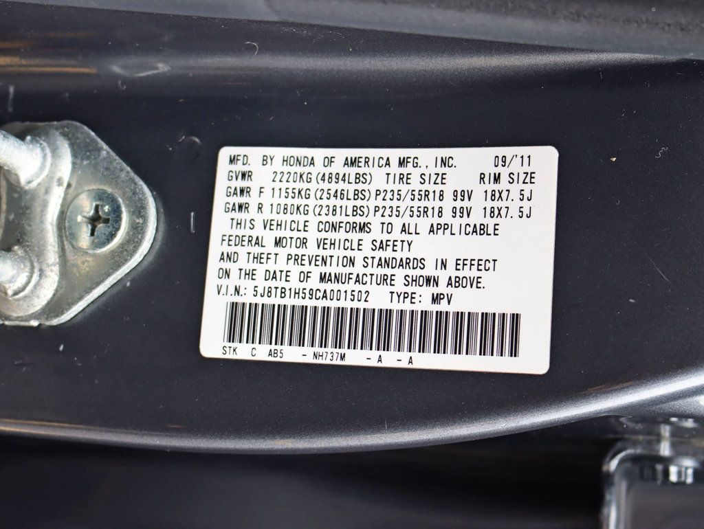 2012 Acura RDX AWD 4dr Tech Pkg - 22820501 - 31