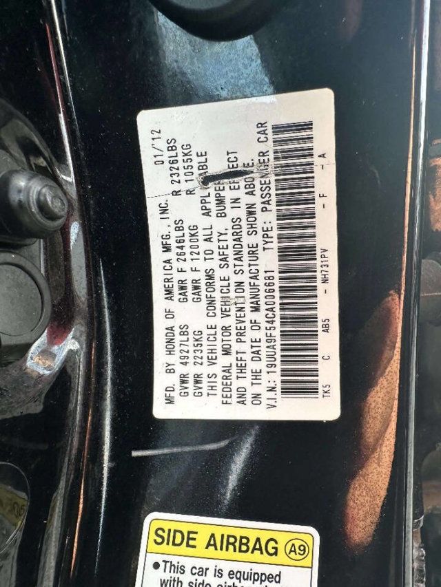 2012 Acura TL 4dr Sedan Automatic SH-AWD Tech - 23013487 - 34