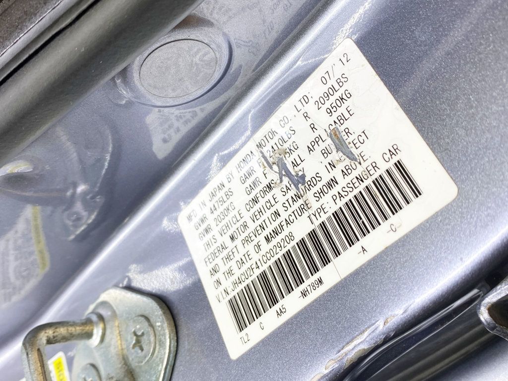 2012 Acura TSX 4dr Sedan I4 Automatic - 22964531 - 58