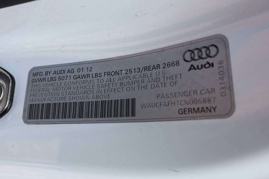 2012 Audi A5 Cabriolet Quattro 2.0T Premium photo 41