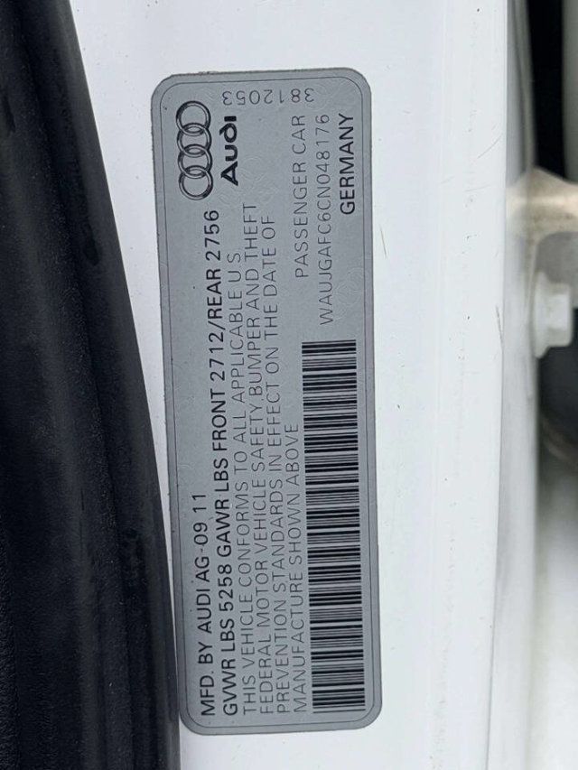 2012 Audi A6 4dr Sedan quattro 3.0T Prestige - 23032551 - 21