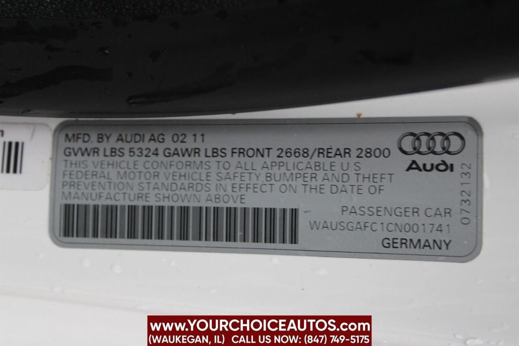 2012 Audi A7 3.0T quattro Premium AWD 4dr Sportback - 22276239 - 37