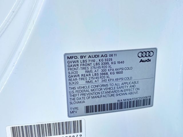 2012 Audi Q7 quattro 4dr 3.0L TDI Prestige - 23028623 - 78
