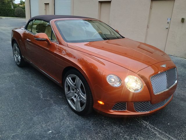 2012 Bentley Continental GT 2dr Convertible Clean Carfax Florida Car - 22942593 - 2