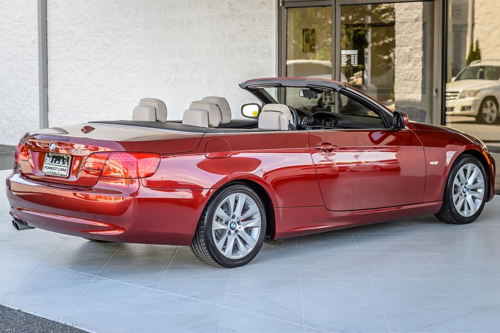 2012 BMW 3 Series 328i CONVERTIBLE - VERMILLION RED ON OYSTER - BEAUTIFUL - 23013183 - 14