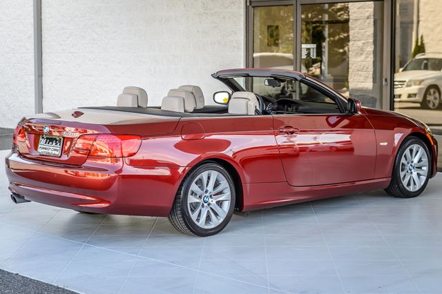 2012 BMW 3 Series 328i CONVERTIBLE - VERMILLION RED ON OYSTER - BEAUTIFUL - 23013183 - 14