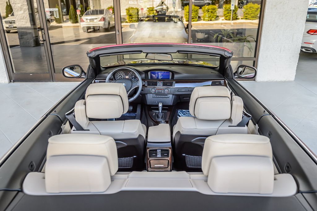 2012 BMW 3 Series 328i CONVERTIBLE - VERMILLION RED ON OYSTER - BEAUTIFUL - 23013183 - 17