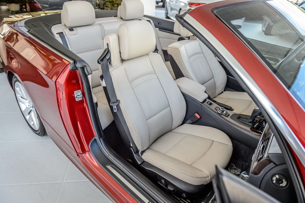 2012 BMW 3 Series 328i CONVERTIBLE - VERMILLION RED ON OYSTER - BEAUTIFUL - 23013183 - 48