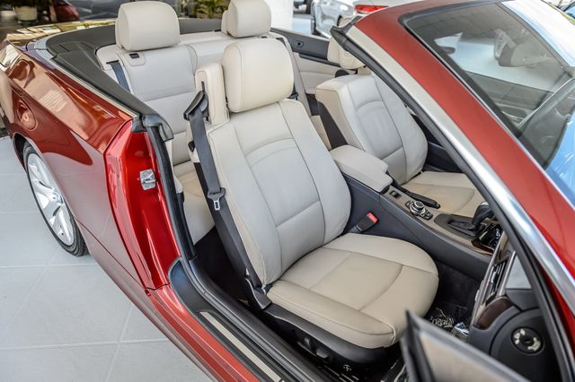 2012 BMW 3 Series 328i CONVERTIBLE - VERMILLION RED ON OYSTER - BEAUTIFUL - 23013183 - 48