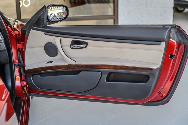 2012 BMW 3 Series 328i CONVERTIBLE - VERMILLION RED ON OYSTER - BEAUTIFUL - 23013183 - 53