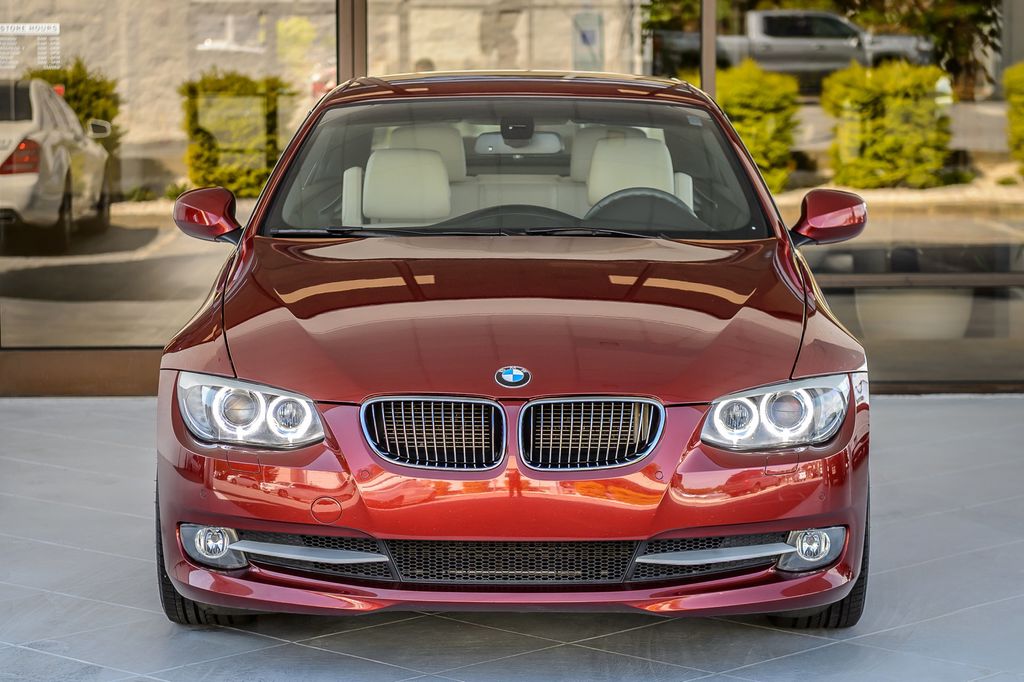2012 BMW 3 Series 328i CONVERTIBLE - VERMILLION RED ON OYSTER - BEAUTIFUL - 23013183 - 5