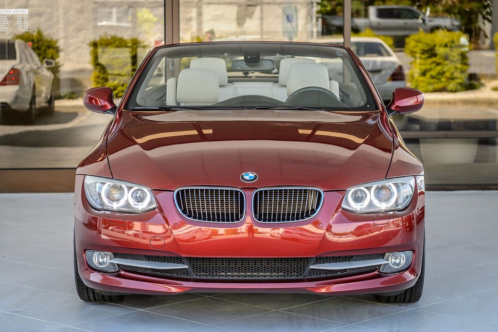 2012 BMW 3 Series 328i CONVERTIBLE - VERMILLION RED ON OYSTER - BEAUTIFUL - 23013183 - 6