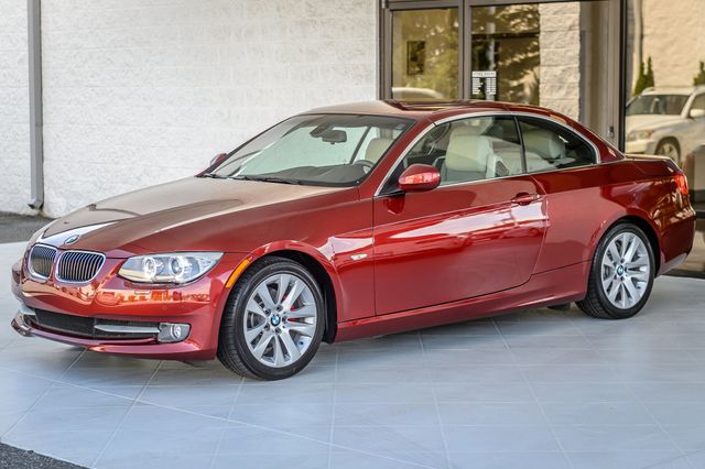 2012 BMW 3 Series 328i CONVERTIBLE - VERMILLION RED ON OYSTER - BEAUTIFUL - 23013183 - 7
