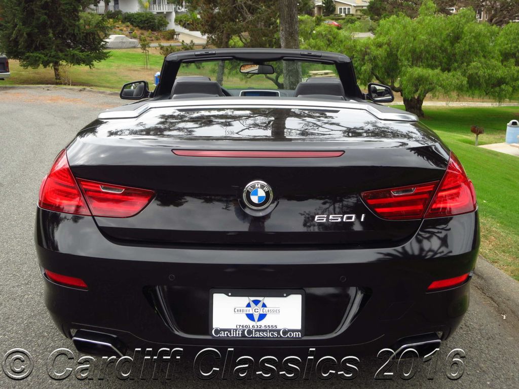 2012 BMW 650i Convertible 4.4L Twin-Turbo - 15490697 - 14