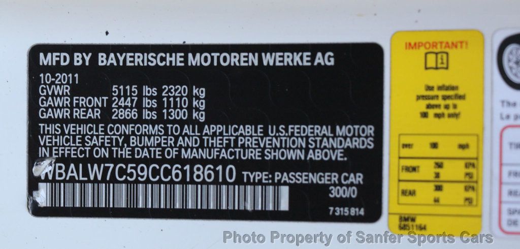 2012 BMW 6 Series 640i - 22935450 - 40