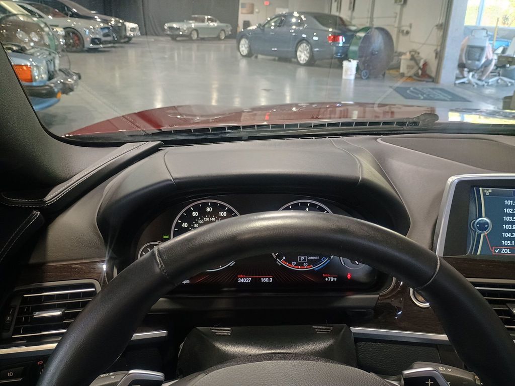 2012 BMW 6 Series 650i Clean Carfax Florida Convertible - 22969645 - 18