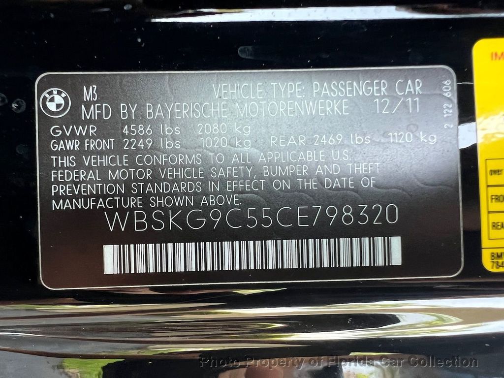 2012 BMW M3 Coupe E92 Premium Navigation - 22114853 - 87