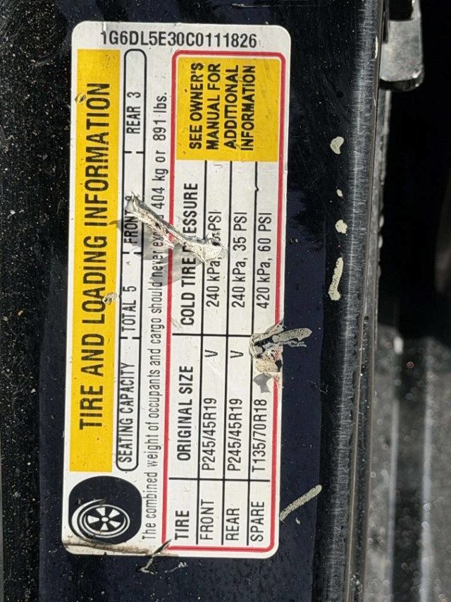 2012 Cadillac CTS Sedan 4dr Sedan 3.6L Performance AWD - 22973764 - 15