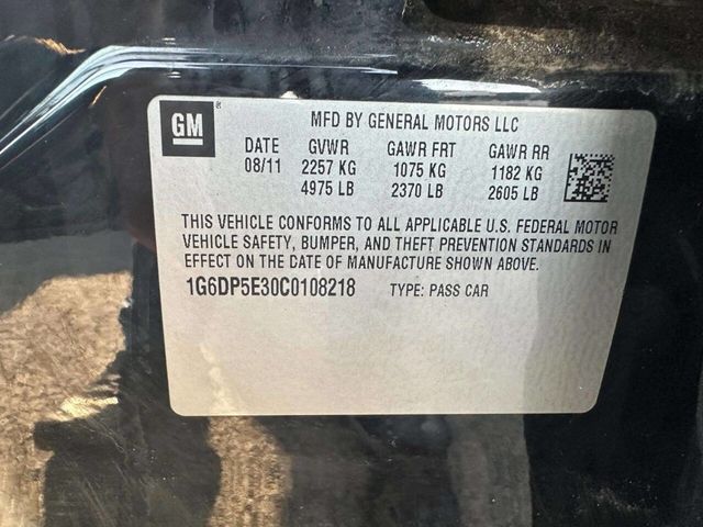 2012 Cadillac CTS Sedan 4dr Sedan 3.6L Premium RWD - 23052885 - 27