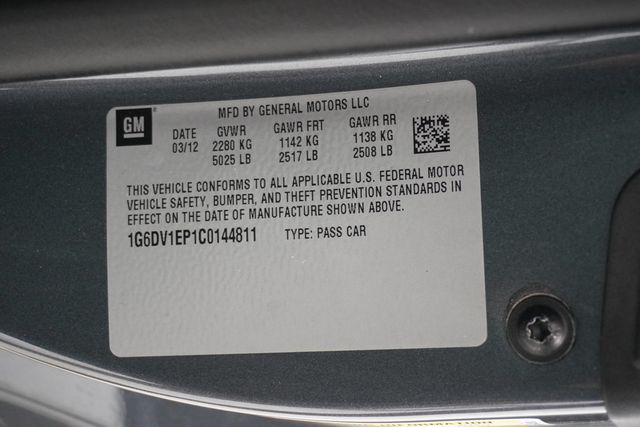 2012 Cadillac CTS-V Coupe 2dr Coupe - 22949999 - 38