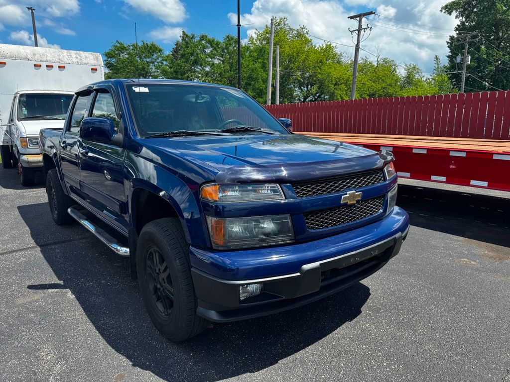 2012 Chevrolet Colorado 4WD Crew Cab LT w/1LT - 23033574 - 1