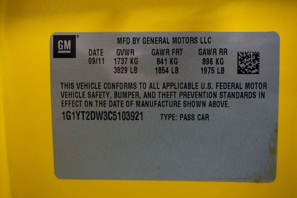 2012 Chevrolet Corvette *Z16 Grand Sport* *4LT* *6-Speed Manual* *1-Owner* - 23019764 - 17