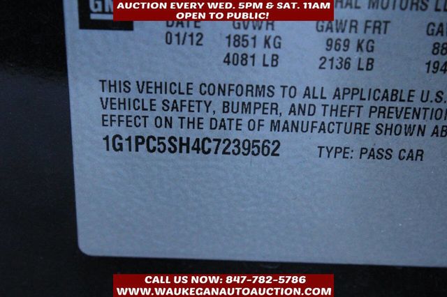 2012 Chevrolet CRUZE 4dr Sedan LS - 22946475 - 9