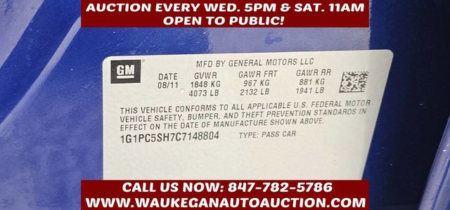 2012 Chevrolet CRUZE 4dr Sedan LS - 22998524 - 9