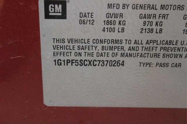 2012 Chevrolet CRUZE 4dr Sedan LT w/1LT - 23003242 - 8