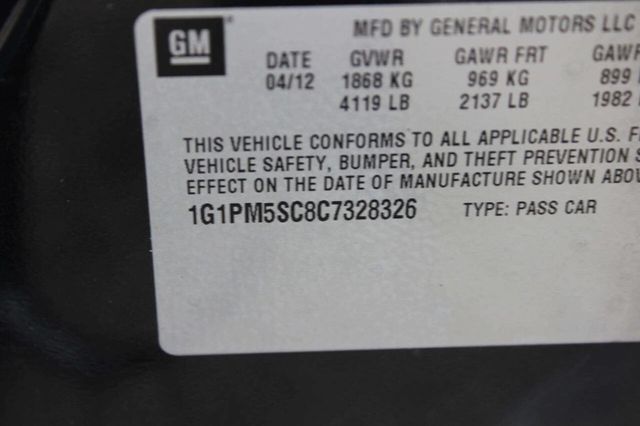 2012 Chevrolet CRUZE 4dr Sedan LT w/2LT - 23022000 - 11