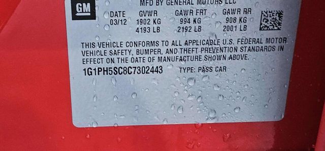 2012 Chevrolet CRUZE 4dr Sedan LTZ - 22972962 - 10