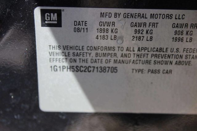 2012 Chevrolet CRUZE 4dr Sedan LTZ - 22978723 - 10