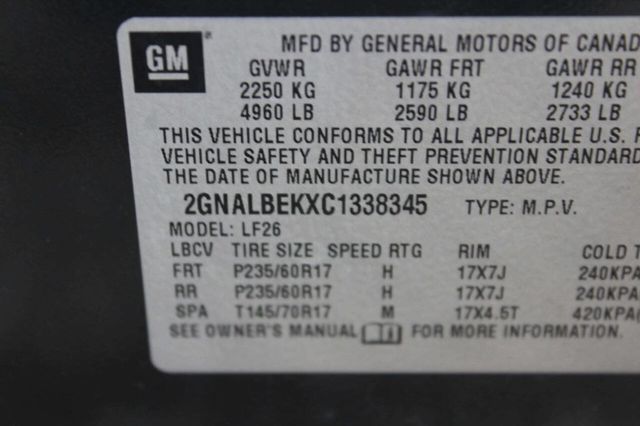 2012 Chevrolet Equinox FWD 4dr LS - 23015323 - 7