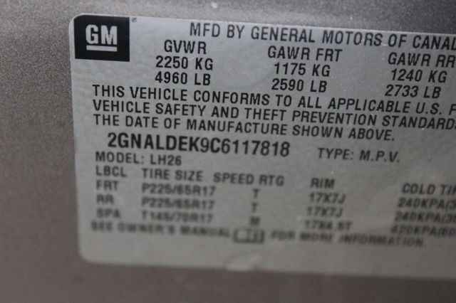 2012 Chevrolet Equinox FWD 4dr LT w/1LT - 23006779 - 8