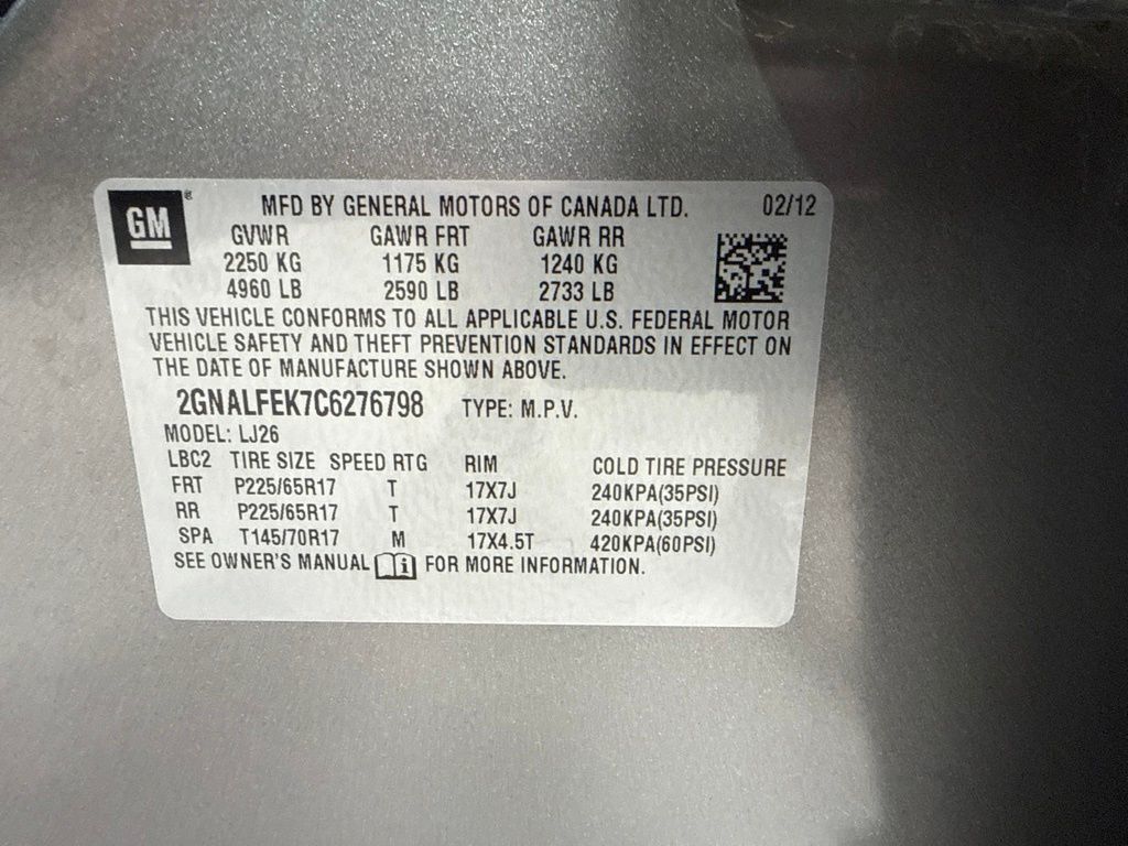 2012 Chevrolet Equinox FWD 4dr LTZ - 23060302 - 28