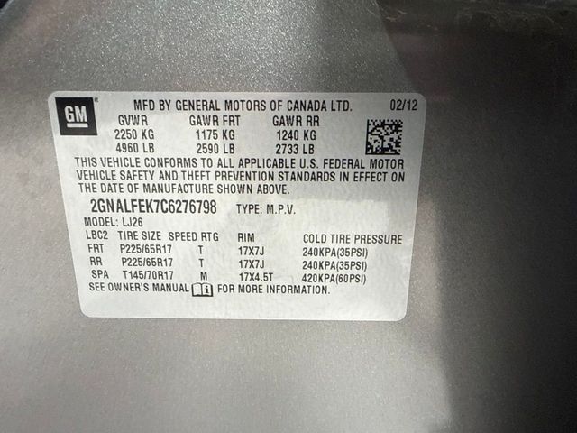2012 Chevrolet Equinox FWD 4dr LTZ - 23060302 - 28