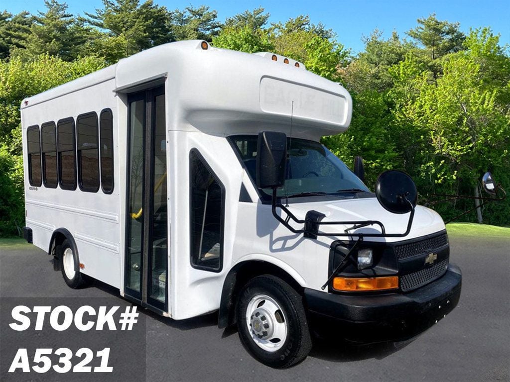 2012 Chevrolet Express 3500 Non-CDL Multifunction Shuttle Bus For Senior Tour Charters Student Church Hotel Transport - 22359717 - 0