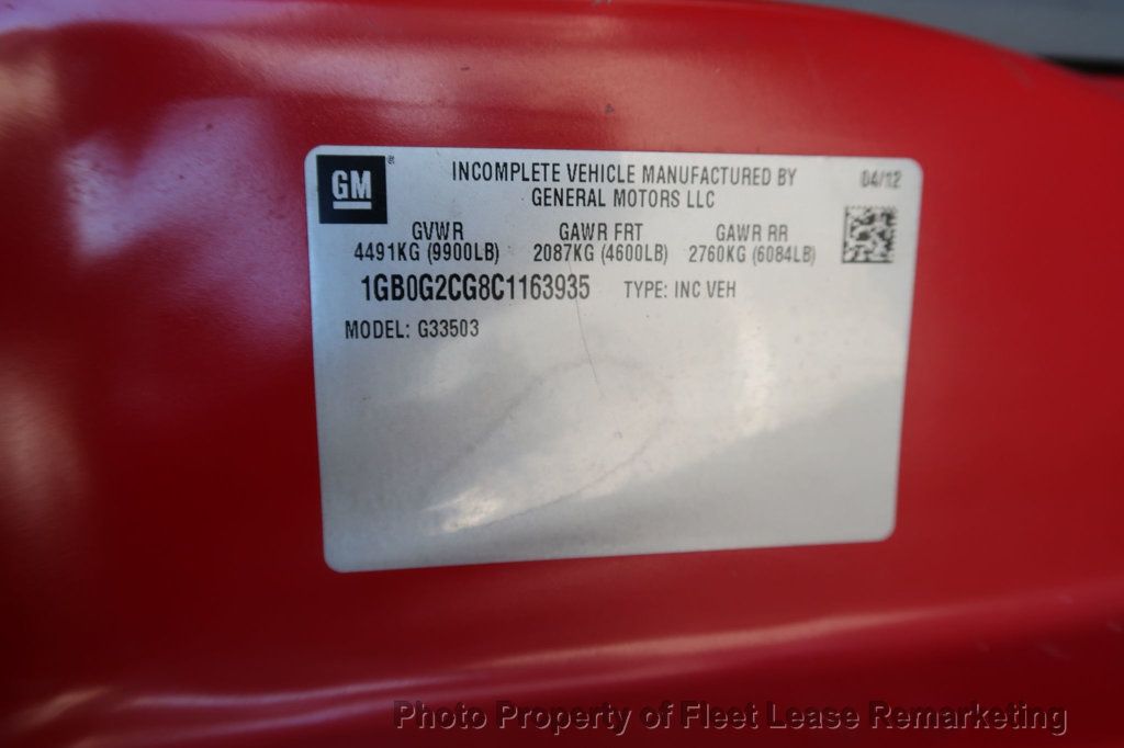 2012 Chevrolet Express Commercial Cutaway Express 3500 KUV Enclosed Utility Ladder Rack SRW - 22940503 - 13