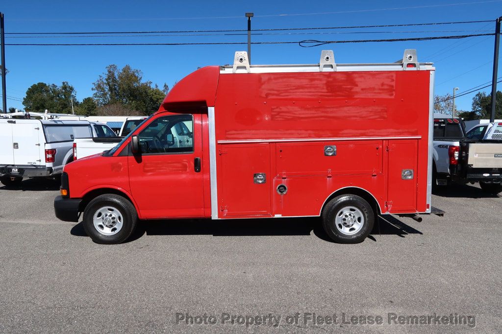 2012 Chevrolet Express Commercial Cutaway Express 3500 KUV Enclosed Utility Ladder Rack SRW - 22940503 - 1