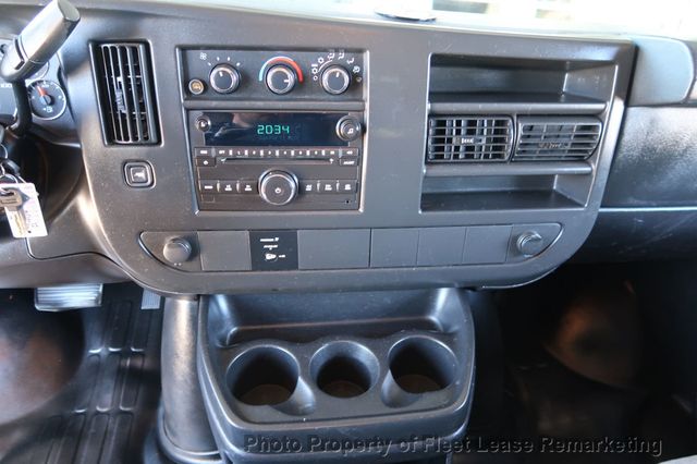 2012 Chevrolet Express Commercial Cutaway Express 3500 KUV Enclosed Utility Ladder Rack SRW - 22940503 - 23