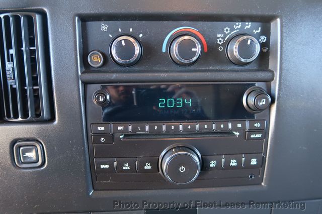 2012 Chevrolet Express Commercial Cutaway Express 3500 KUV Enclosed Utility Ladder Rack SRW - 22940503 - 24