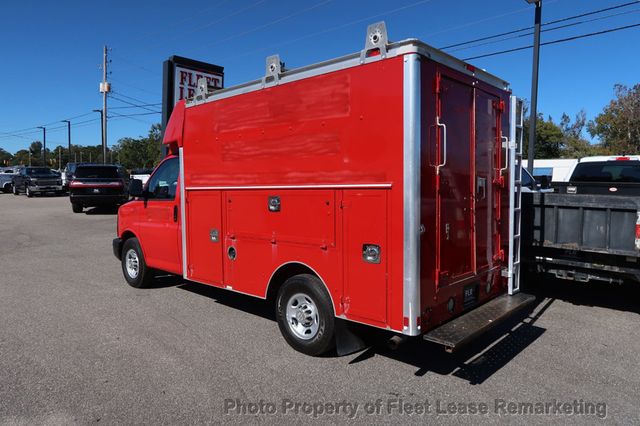 2012 Chevrolet Express Commercial Cutaway Express 3500 KUV Enclosed Utility Ladder Rack SRW - 22940503 - 2