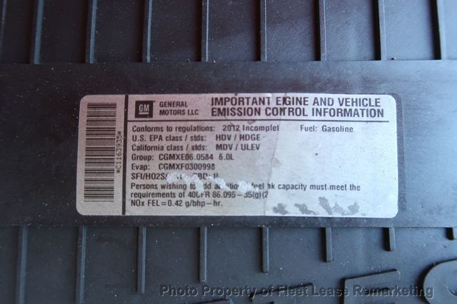 2012 Chevrolet Express Commercial Cutaway Express 3500 KUV Enclosed Utility Ladder Rack SRW - 22940503 - 31