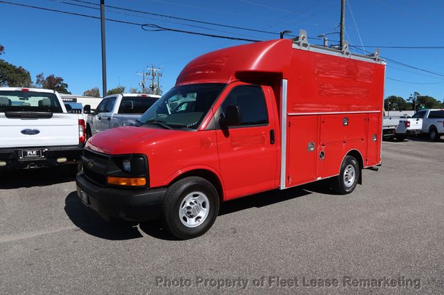 2012 Chevrolet Express Commercial Cutaway Express 3500 KUV Enclosed Utility Ladder Rack SRW - 22940503 - 36